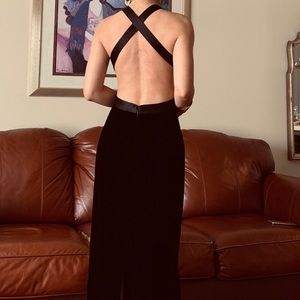 Vintage Velvet gown.